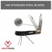 Wolf Creek 2 Blade Trapper Folding Knife Wolf Creek 2 Blade Trapper Folding Knife